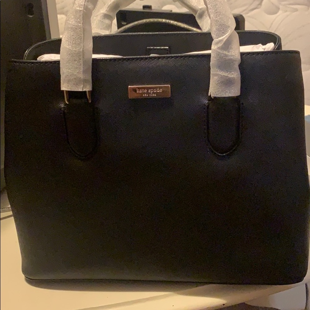 Kate Spade EVANGELIE Laurel Way Satchel Black
